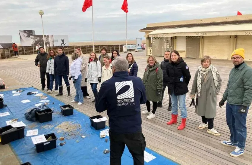 Animation Rse Avec Collaborateurs En Activité De Sensibilisation