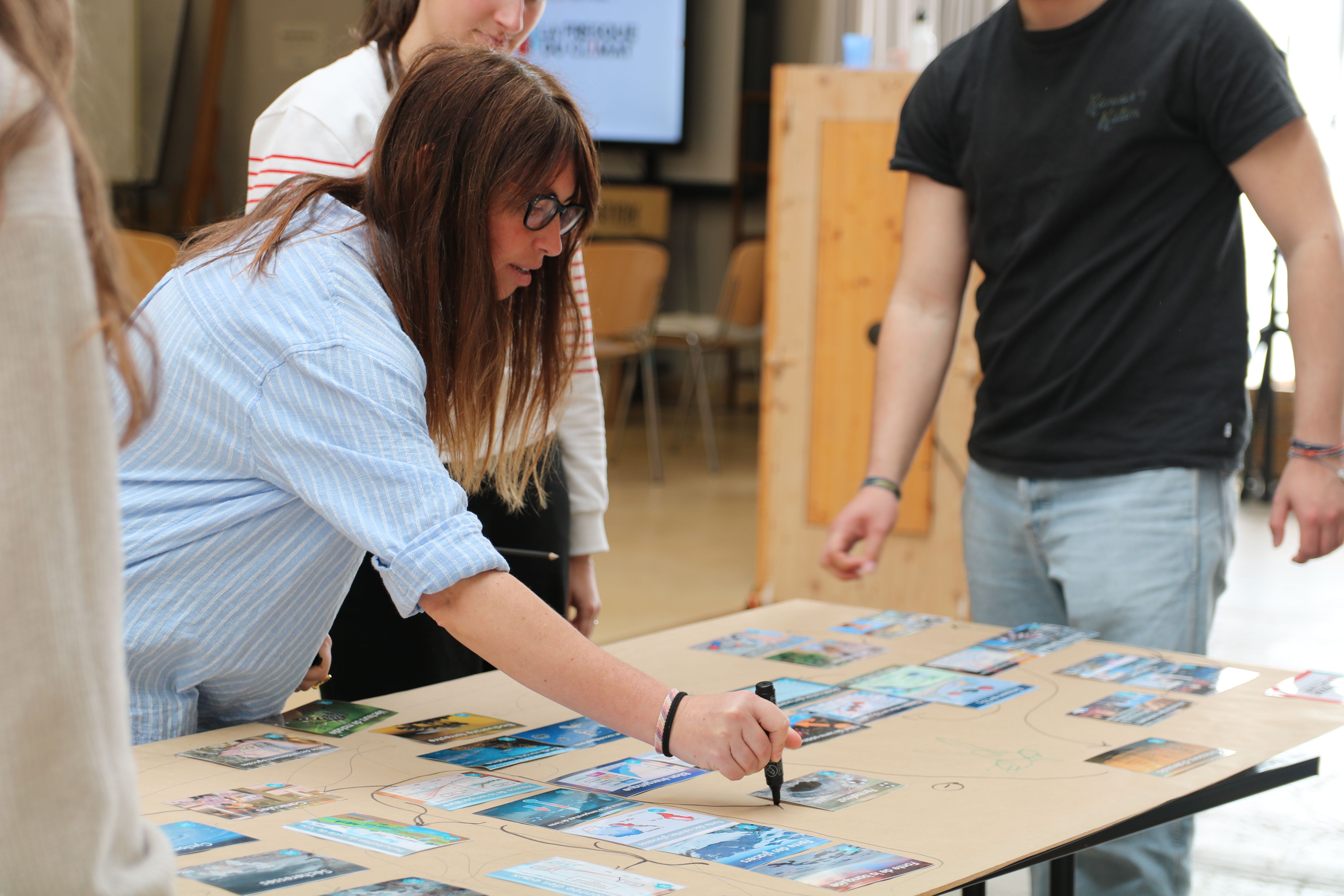 Sarah Formation Feutre Sur Carte