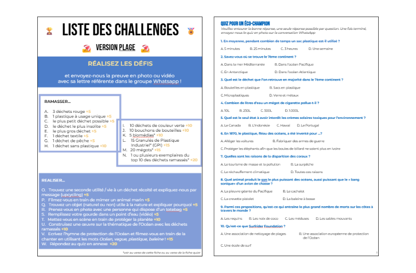 d&eacute;fis pour la collecte gamifi&eacute;